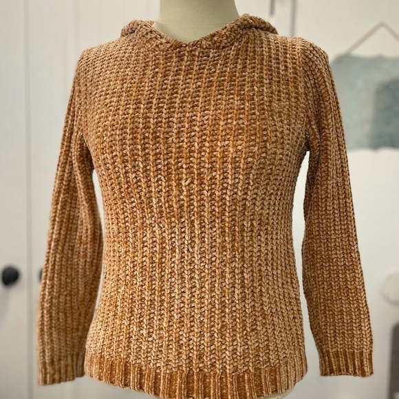 Forever 21 Girls Hooded Sweater - Toffee Color - US Size 11/12 - Picture 1 of 5